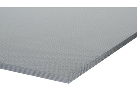 Betonplex  Hexa Grijs/Bruin Berken 18mm 125x250cm