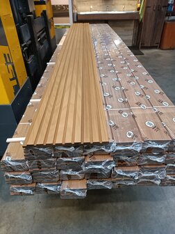 20x130mm 425cm Ayous Triple Rhombus profiel