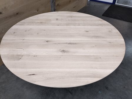 Eiken Rond 140cm 40mm dikte