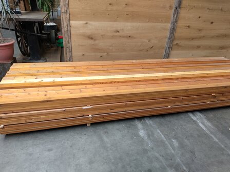 28x95mm Gebruikt grenen 380cm