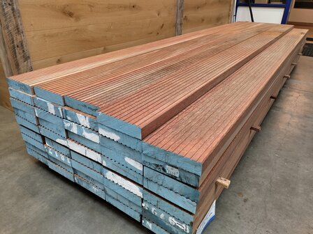 45x190mm Azob&eacute; Antislip profiel 500cm