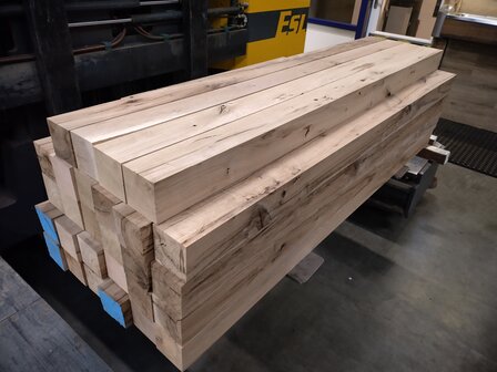 80x80mm eiken geschaafd 150cm