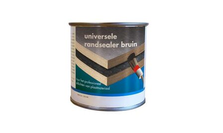 Randsealer Plaatmateriaal 0.25 l bruin