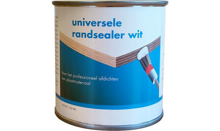 Randsealer Plaatmateriaal 0.25 l wit