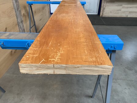 Gebruikte orgeon pine planken 35x260 mm 195 cm lengte