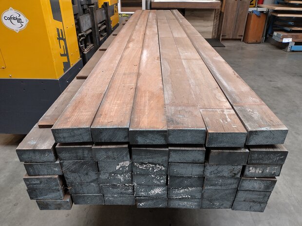 70x150 mm hardhout fijn bezaagd 500cm